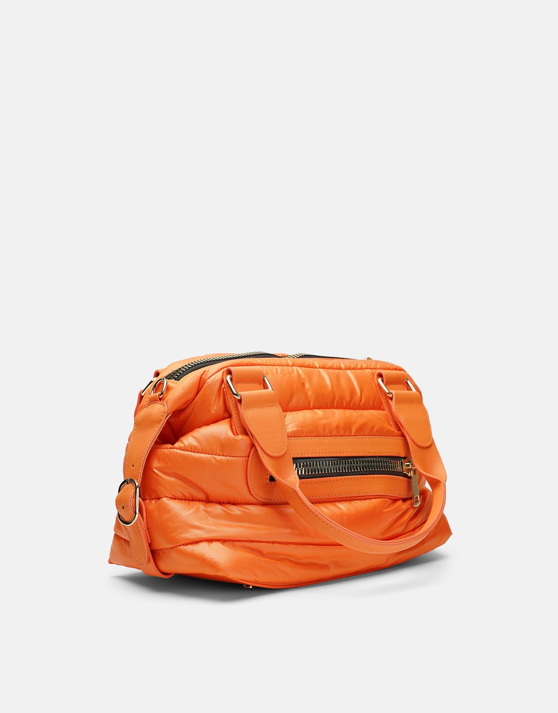 Theon Fallschirm-Gewebe Frauenhandtasche |Orange